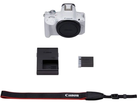 Kit Cámara Fotográfica CANON EOS R50 WHITE + RF-S 18-45MM SILVER (Encaje: Canon RF - Apertura: F4.5-6.3)