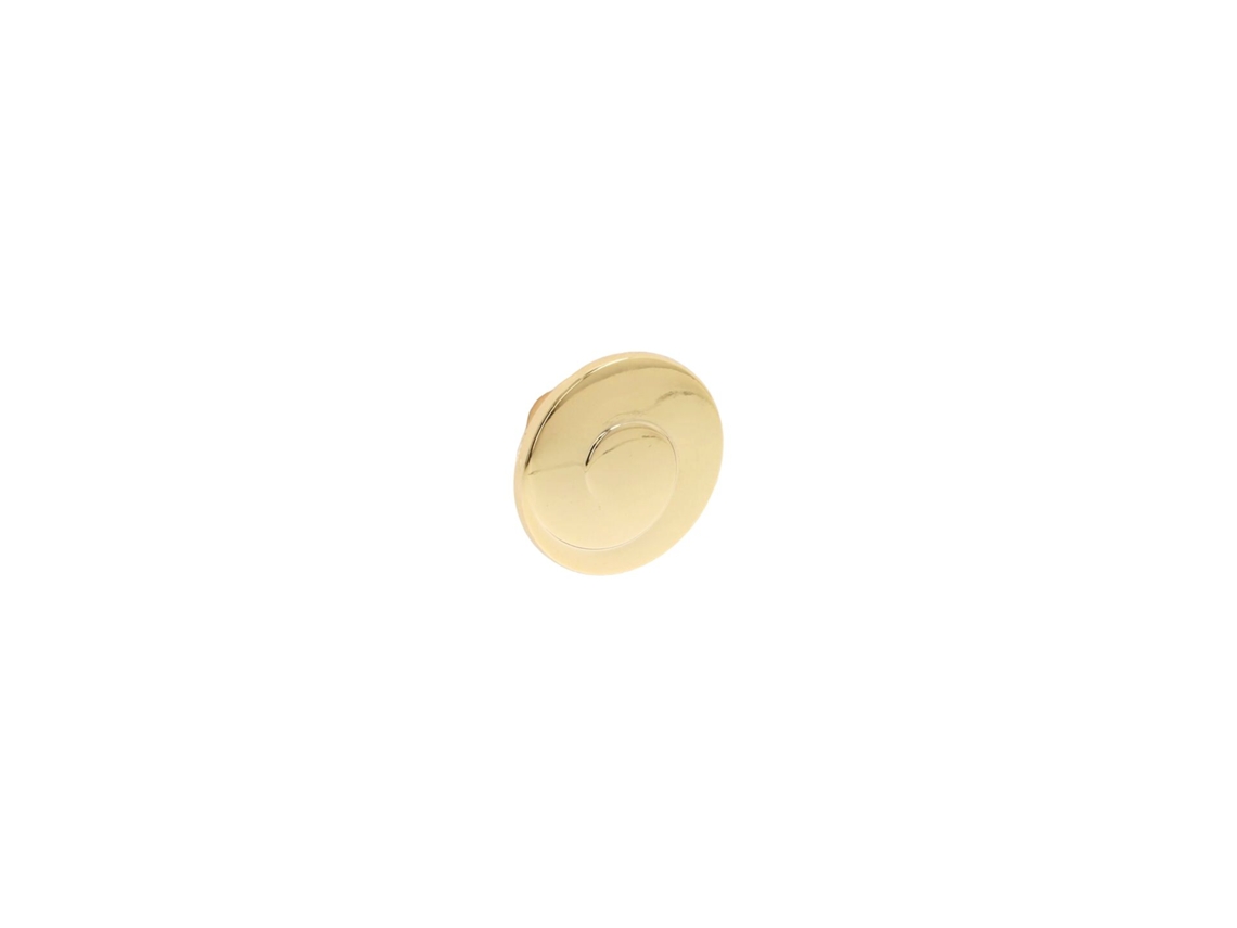 Pomo Para Muebles De Zamac Diámetro 30mm Bañados En Oro Pack De 25