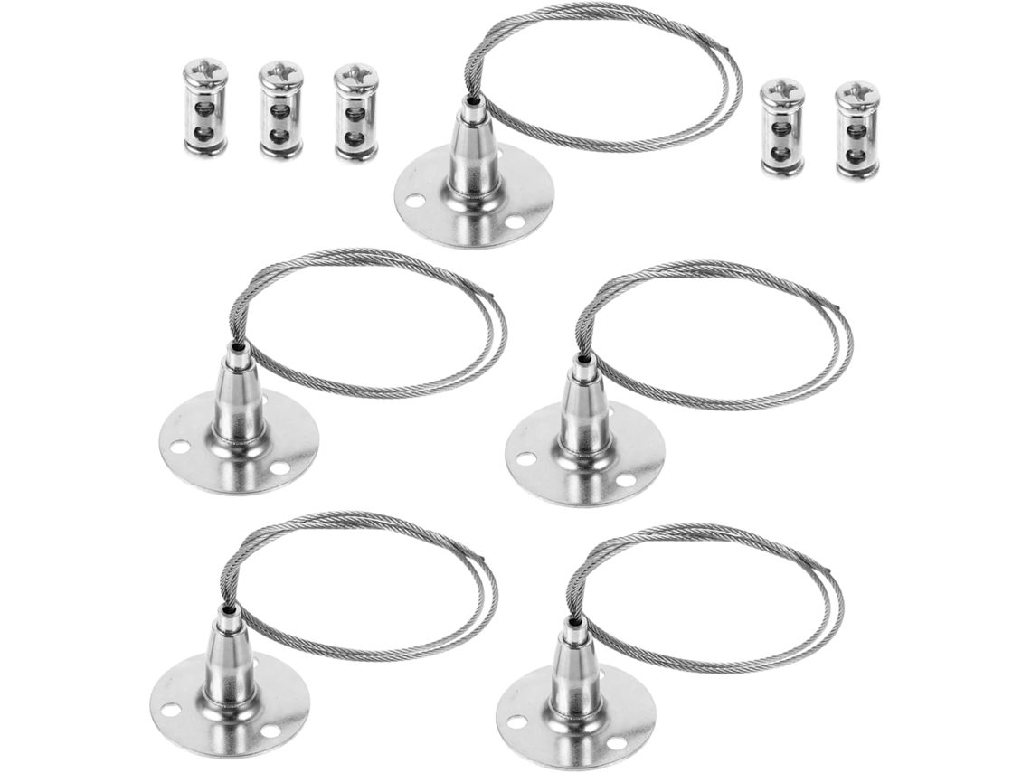 Duradero Acero,cable Colgante Inoxidable Piezas Para Colgar Forma Segura Decoraciones, Cortinas