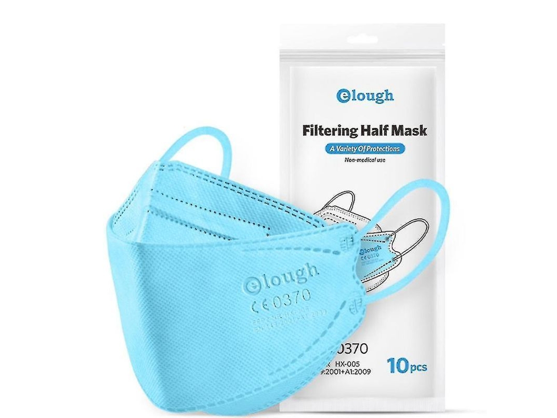 Mascarilla Protectora Ffp2 Kn95, 4 Capas, A Prueba De Polvo, Con Certificación Ce, 10/30/50 Unidades.