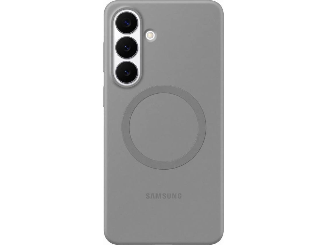 Funda SAMSUNG Silicona Magnética Galaxy S26+ (Gris)