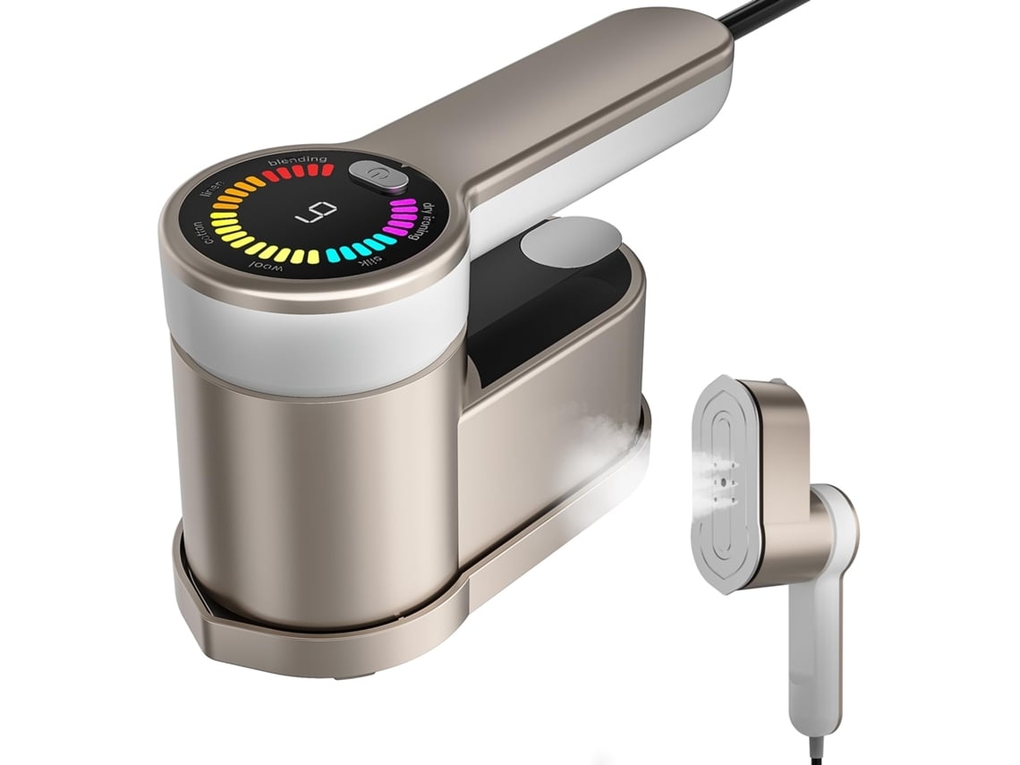 Plancha de vapor portátil de viaje Mini 6 Smart. Vaporizador de mano con pantalla digital. Vaporizador de mano y miniplancha para un uso intensivo.