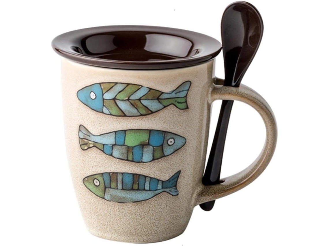 Taza de café/agua de cerámica de 330 ml (11,8 oz)