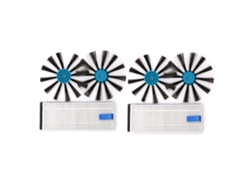 Para bissell ev675 peças de robô varredor escova lateral filtro acessório
