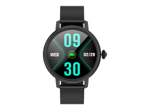 Reloj Inteligente Multifuncional, Pantalla HD de 1,19 Pulgadas, Mensaje Push, Negro VEANXIN