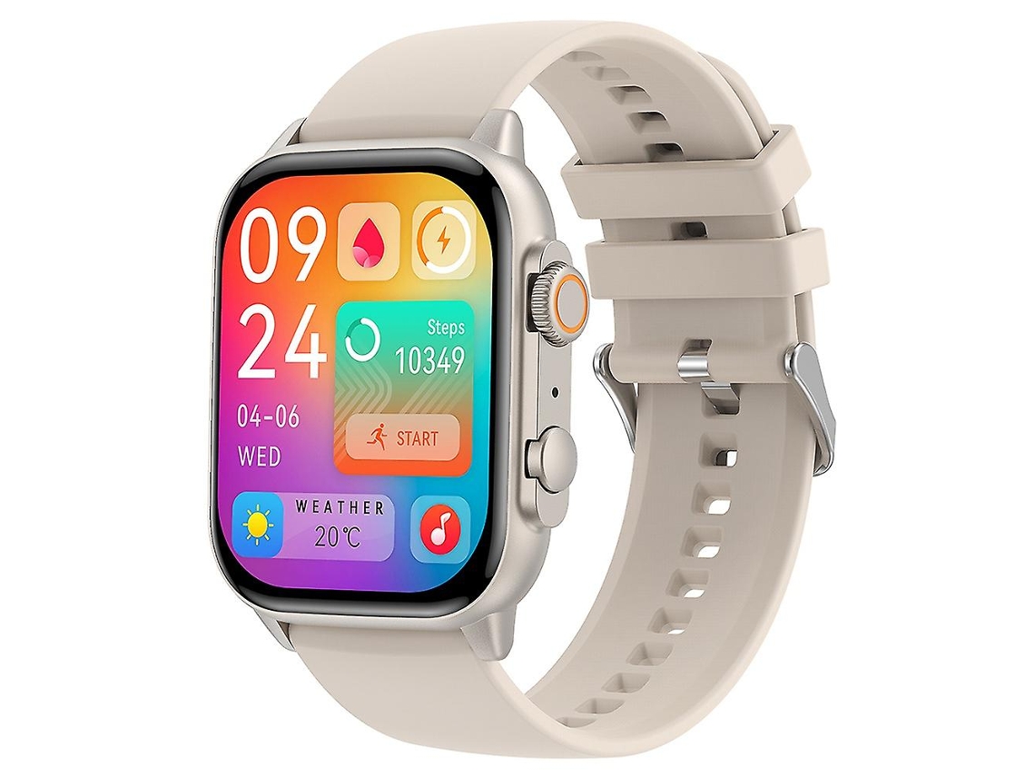 Reloj inteligente HK95 con pantalla AMOLED de 1,96 pulgadas, monitorización de salud, llamadas Bluetooth y Ch Ly Ebike Smart Sports Watch