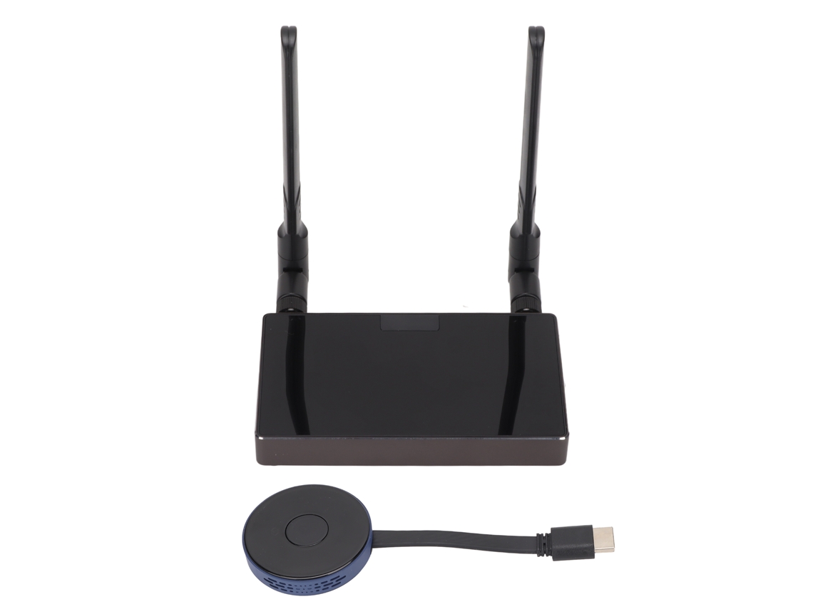 Kit transmisor receptor HDMI inalámbrico que transmite 4K y se extiende hasta 30 m