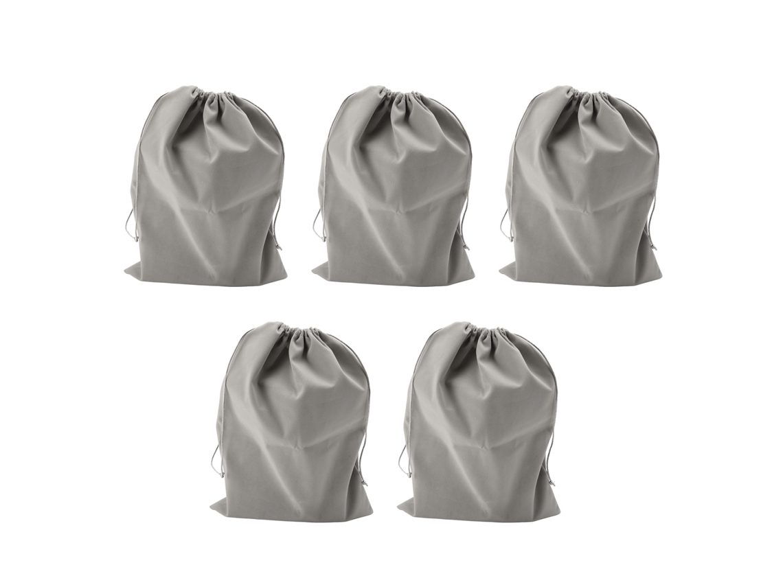 Bolsa De Almacenamiento Para Auriculares Protectora De Gran Capacidad, Funda Con Cordón, 5 Unidades, 30x40 Cm