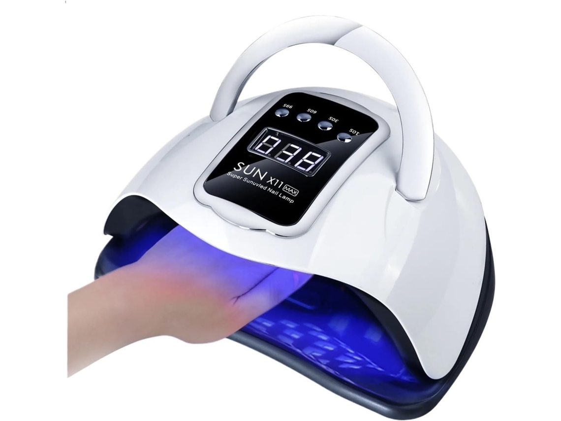 Lámpara De Uñas Led Uv De 280 W X11, Máquina De Secado De Gel Con Sensor Inteligente, Curado Rápido 30