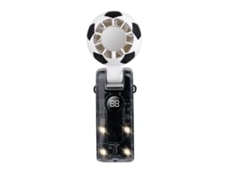 Portátil - Mini Ventilador Portátil Con Función De Refrigeración, Batería De 3600 Mah, 10 Horas De Uso Continuo, Diseño De Balón De Fútbol,