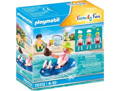 Figura PLAYMOBIL Playset Family Fun Verano 70112 (Edad Mínima Recomendada: 3 años - 18 Piezas)
