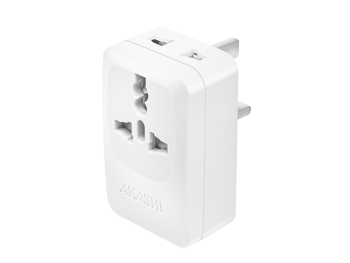 Adaptador de viaje USB-C de 15 W (Reino Unido) Akashi