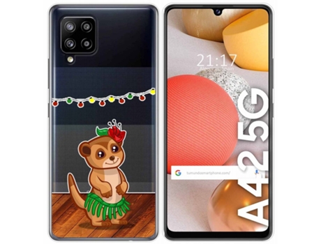 Carcasa Samsung Galaxy A42 5G TUMUNDOSMARTPHONE Dibujos Transparente Multicolor
