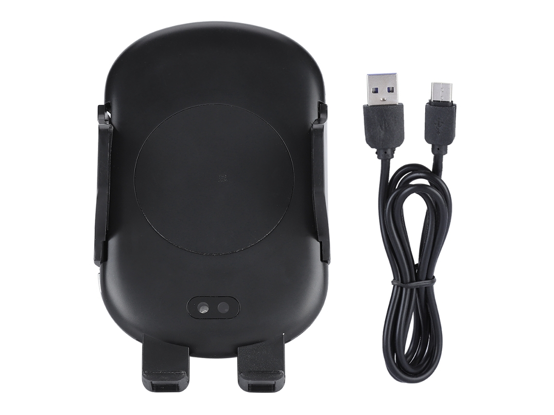 Cargador Inalámbrico Para Coche (liberación De Bloqueo Automático Por Infrarrojos, Carga Inalámbrica Rápida Qi)