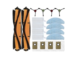 Para aspiradora Yunzii Rob G2/G2D, cepillo lateral principal de repuesto, filtro HEPA, mopa, bolsa para polvo, repuestos, accesorios, 18 piezas