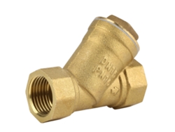 Filtro De Cobre En Forma De Y Con Roscado Femenino Bspp 1/2 Para Separación De Agua Y Aceite