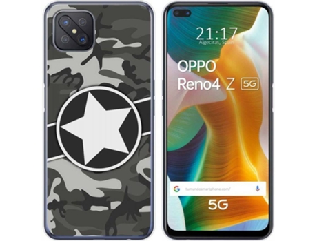 Carcasa Oppo Reno 4Z 5G TUMUNDOSMARTPHONE Camuflaje 02