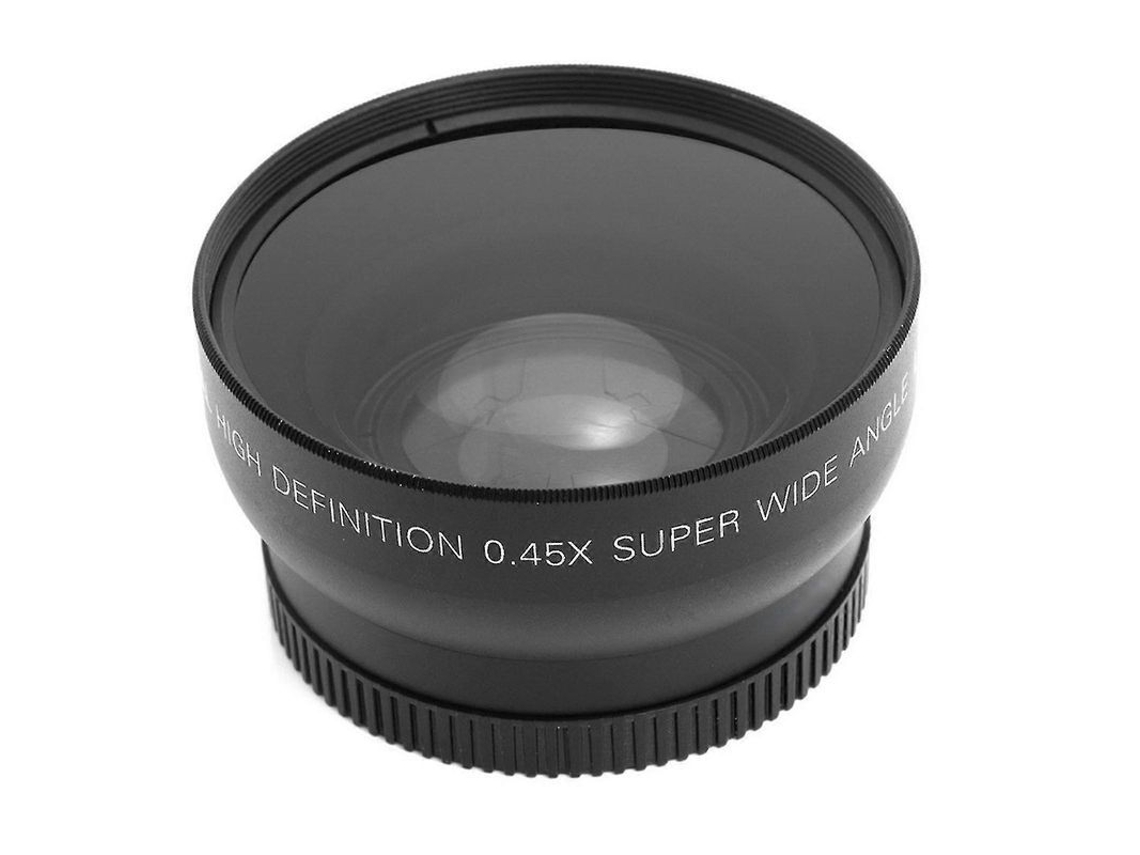 2026-lente Macro Angular 55mm 0.45x Vidrio Óptico Multicapa Para Cámaras Y Camcorders Con Rosca De Filtro 55mm