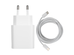 Cargador Usb C Pd De 25 W Con Cable De 2 Metros Para Ios 15 Pro, 14, 13 Y Tablet Air 3.