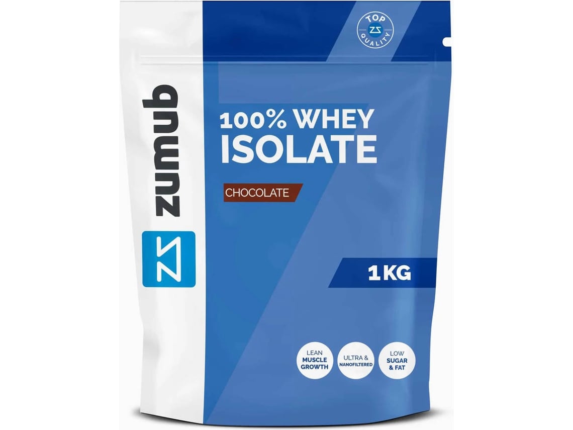 Whey Protein ZUMUB 100% Aislado (1kg - Chocolate)