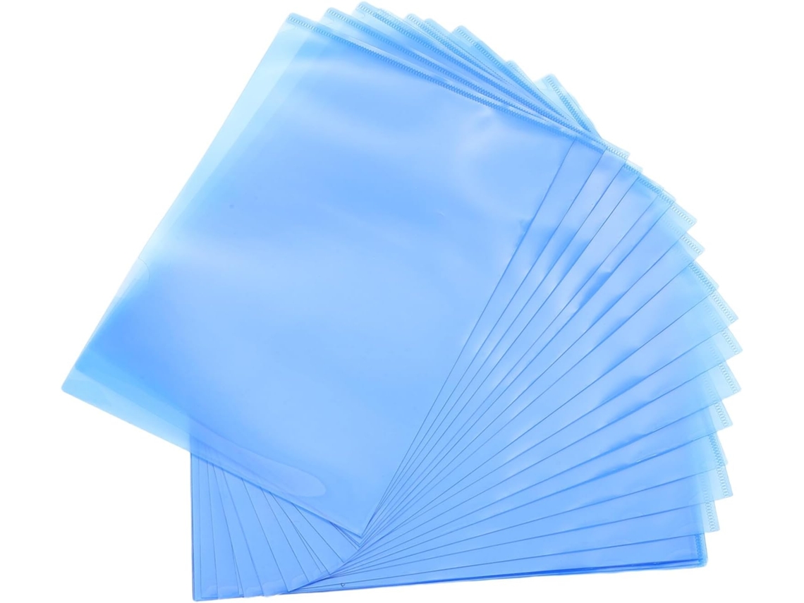 Organizador De Documentos Y Recibos De 30 Piezas, Pp Azul.