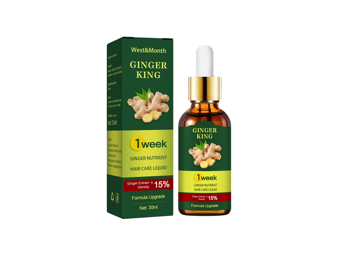 Aceite esencial para el crecimiento del cabello rubio