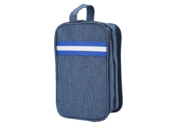 Bolsa Organizadora Portátil Para Maquillaje Y Toiletries Con Separación Seco-húmedo Y Malla Transpirable