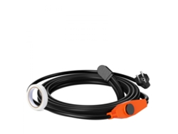 Cable calefactor IP68 de 4 m y 23 W/m con termostato para tuberías Tekmaquinas
