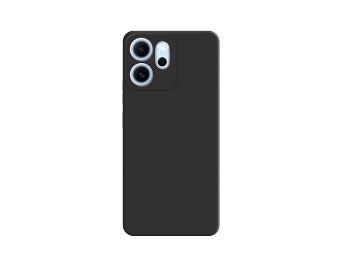 Capa Silicone Líquido Phonecare Para Oppo Reno14 F 5g - Preto