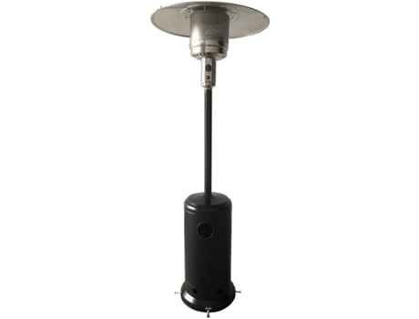 Estufa de Gas Oslo Para Exterior HAPPY GARDEN Acero Negro