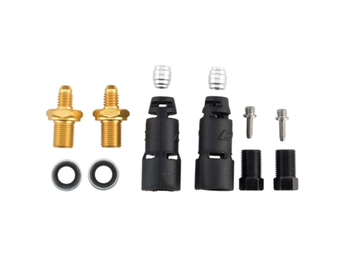 Kit de adaptador hidráulico JAGWIRE Pro Quick-Fit Adapter-Avid Code SRAM® Level T, Level,etc TU