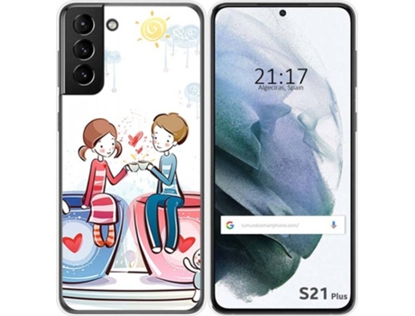 Carcasa Samsung Galaxy S21+ Plus 5G TUMUNDOSMARTPHONE Café Multicolor