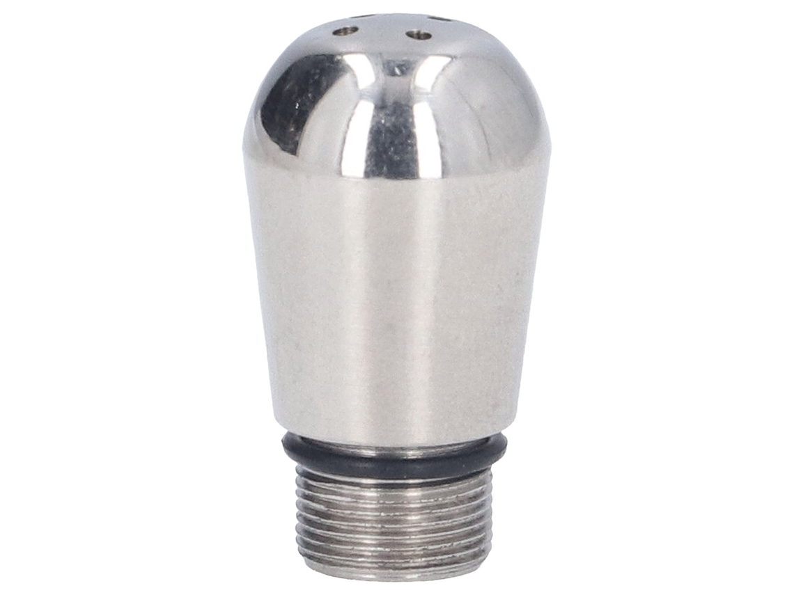 Boquilla de vapor para espumador de café, acero inoxidable, lavable.