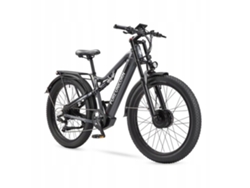 Bicicleta eléctrica todoterreno Pure Unicorn U7, 1000 W, 2 motores dobles, 48 ​​V, 19,2 Ah, frenos hidráulicos, neumáticos de 27,5" x 3,0" de ancho