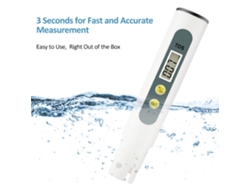 Lápiz Portátil Para Análisis De Agua Tds, Herramienta Doméstica, Detector Rápido De Impurezas Y Dureza Del Agua.