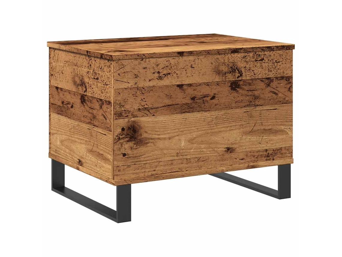 Maison Exclusive - Mesa De Centro Madera De Ingeniería Envejecida 60x44,5x45 Cm