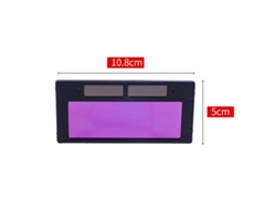 Lente Solar Autooscurecedora Para Casco De Soldadura Con Protección Uv Y Visión Nítida De 4,25" X 2".