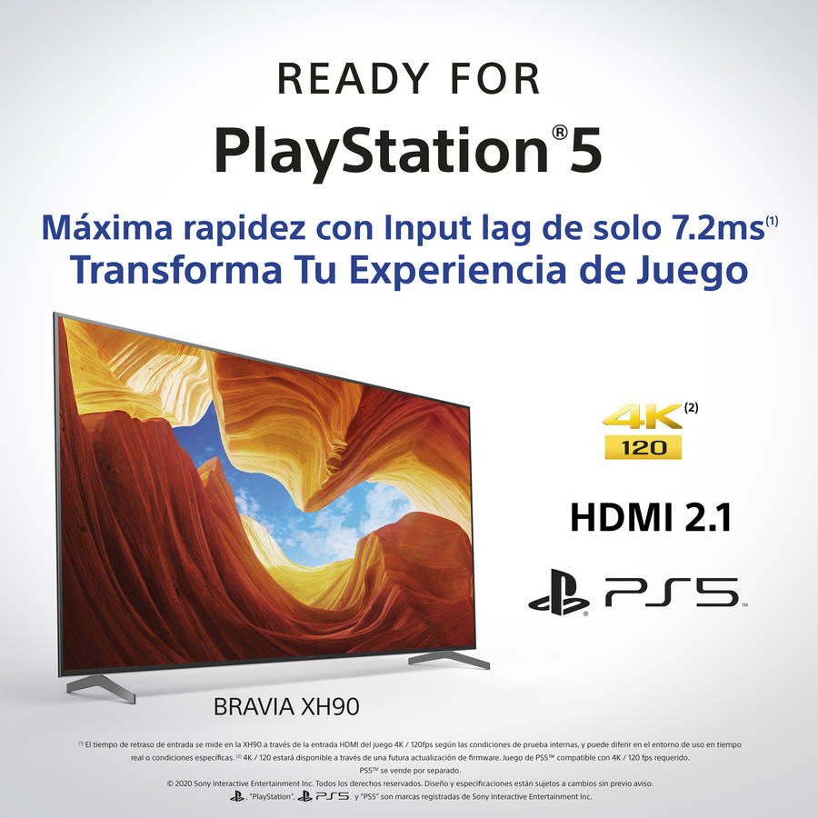 TV SONY 75XH9096BAEP (LED - 75'' - 189 cm - 4K Ultra HD - Smart TV)