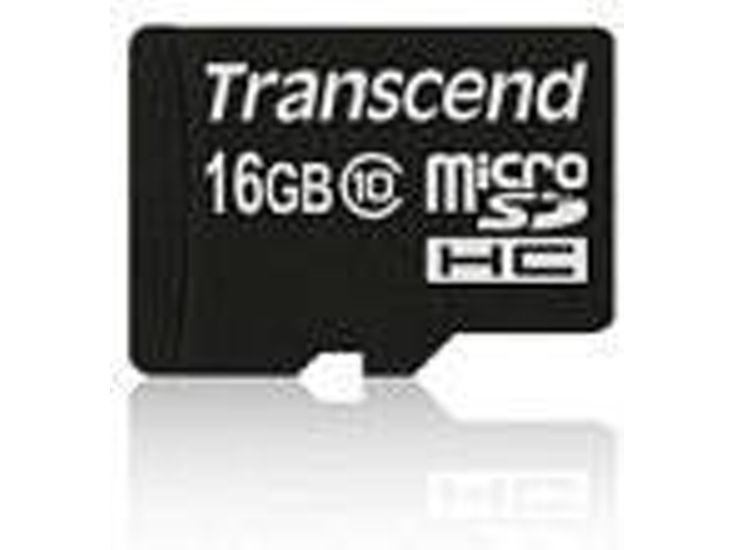 Tarjeta de Memoria TRANSCEND 16GB MicroSDHC Class 10 UHS-I