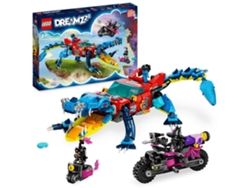 LEGO DREAMZzz: Carro Crocodilo – Um veículo que pode ser construído de 2 formas (494 peças)