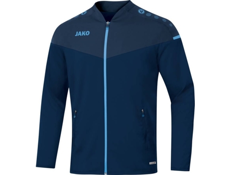 Chaqueta para Niños JAKO Loisir Champ 2.0 (Azul Mariño, Azul, Azul Cielo - 9/10 Años)