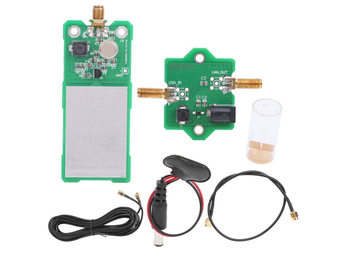 Módulo De Antena Activa Mini-whip Para Receptores Sdr Rtl-sdr Ondas Medias Y Cortas