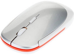 Ratón 040 (inalámbrico - 1600 DPI - Plata)*