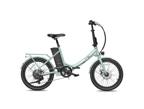 Bicicleta Eléctrica FAFREES F20 Lasting Motor 250W Batería 36V18.2Ah Alcance 120Km Freno de Disco Mecánico Verde