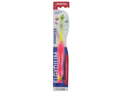 Cepillo de Dientes Monstruo 2-6 Años Suave Color: Amarillo Y Rosa ELGYDIUM