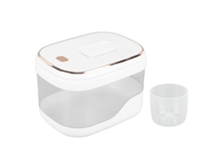 Cubo De Arroz A Presión De Gran Capacidad (10 Kg), Contenedor De Almacenamiento Higiénico Para Cocina Y Restaurante.
