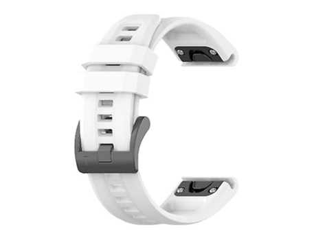 Correa De Reloj Inteligente Para Garmin Forerunner 945 Correa De Reloj Blanca De Color Sólido De Silicona De 22 Mm VENISYMLIS