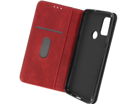 Carcasa Motorola Moto G30 AVIZAR Función Soporte Rojo