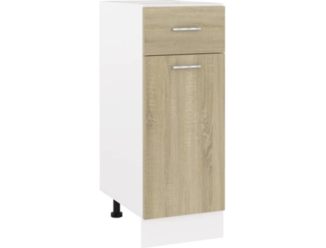 Mueble de cocina VIDAXL Marrón Madera contrachapada (30x46x81.5)