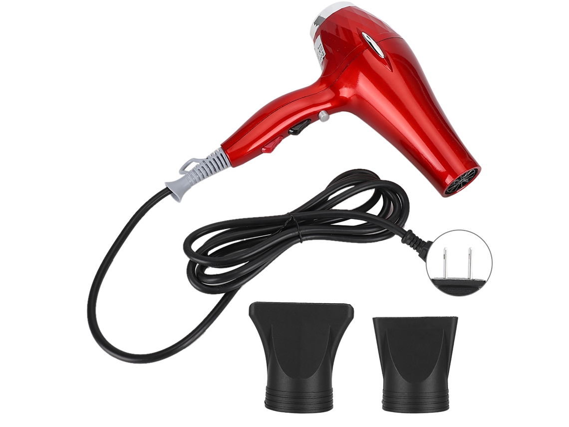 Secador De Pelo Eléctrico Potente Con Boquilla Ajustable, Plug Ee.uu. 110v